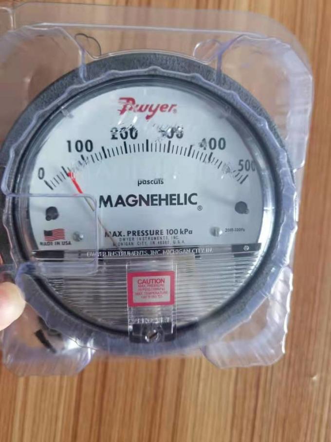 Aluminum High Temperature Differential Pressure Gauge Magnehelic